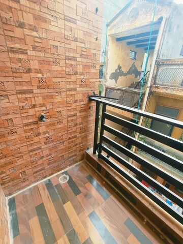 Balcony in 1.5 BHK Builder Floor at Dwarka Mor – for Rent