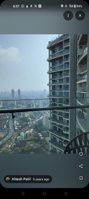 5 BHK Apartment – Exterior View View at Avighna One Avighna Park, Lower Parel - for Rent