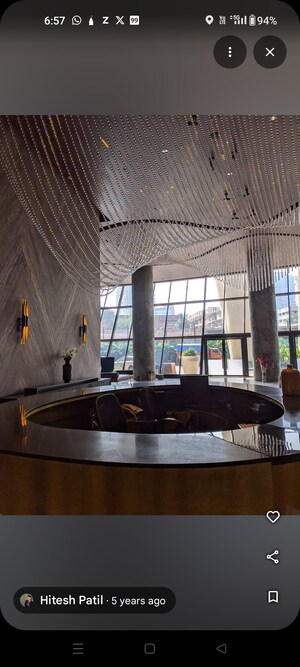 Kitchen in 5 BHK Apartment at Avighna One Avighna Park, Lower Parel – for Rent