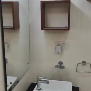 Bathroom in 3 BHK Apartment at Prestige High Fields, Financial District – for Rent