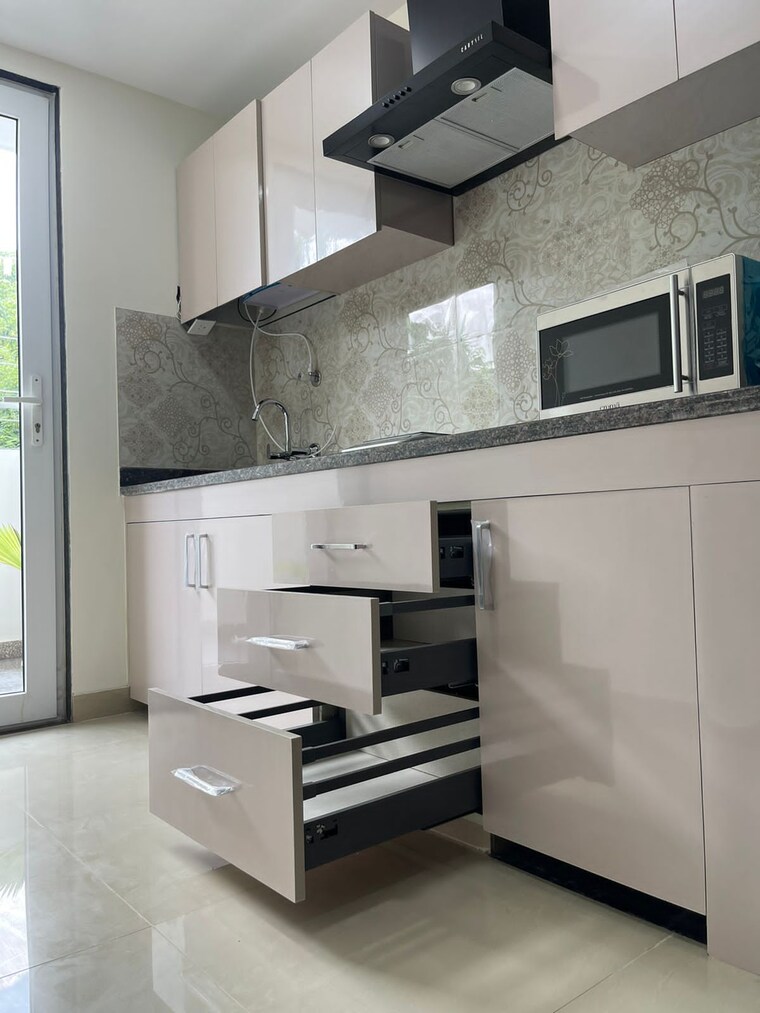 Kitchen, sector 31 1 RK 900 Sq.Ft. Builder Floor In Sector 31 Gurgaon 9674018