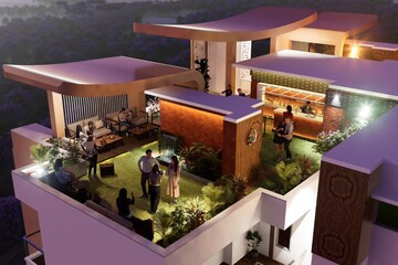 3 BHK Apartment – Exterior View View at Dhakoli - for Sale