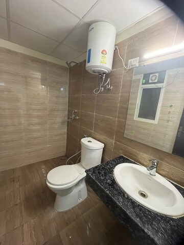 Bathroom in 3 BHK Apartment at Amrapali Crystal Homes, Sector 76 – for Rent
