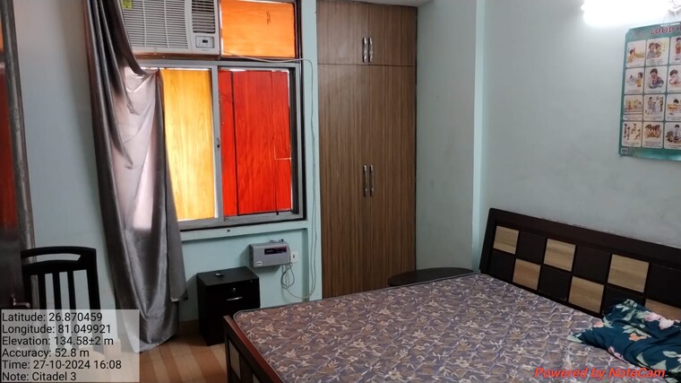 Bedroom, paarth-aadyant 3 Bedroom 1765 Sq.Ft. Apartment In Gomti Nagar Lucknow 9674079