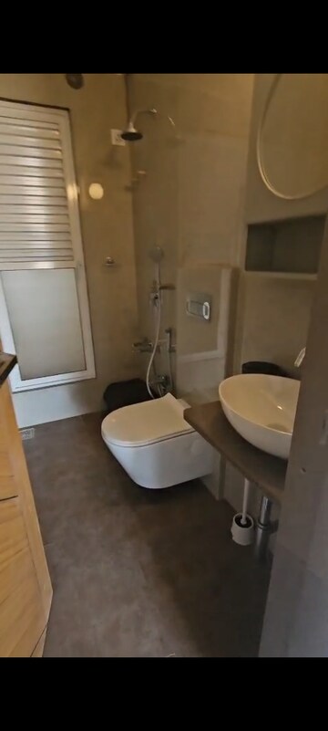 Bathroom in 2 BHK Apartment at Moreshwar 19 East, Nerul – for Rent
