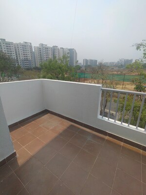 Balcony in 3 BHK Apartment at Tata Inora Park, Undri – for Rent