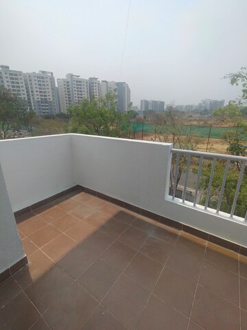 Balcony in 3 BHK Apartment at Tata Inora Park, Undri – for Rent
