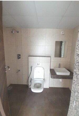Bathroom in 1 BHK Apartment at K Raheja Reserve, Mohammadwadi – for Rent