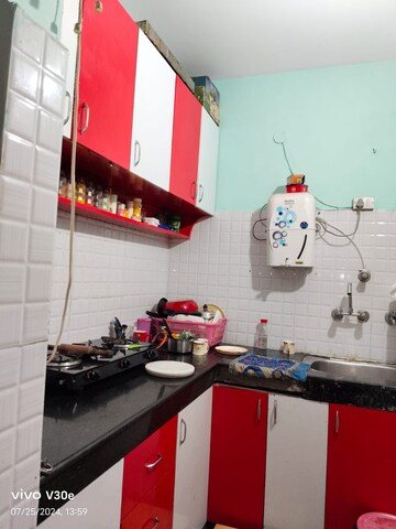 Kitchen in 2 BHK Builder Floor at Mayur Vihar – for Rent
