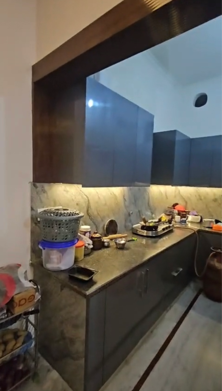 Kitchen, new ramesh nagar 4 Bedroom 100 Sq.Yd. Independent House In New Ramesh Nagar Panipat 9674157