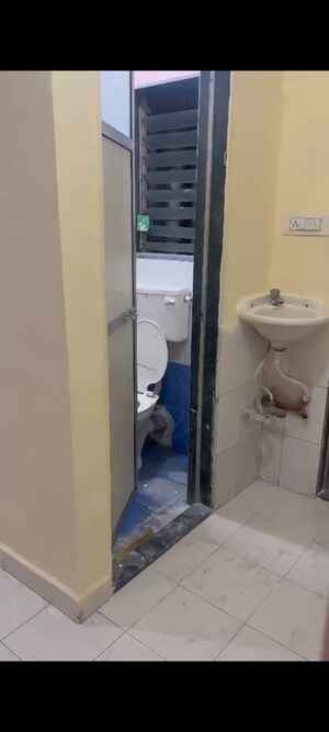 Bathroom in 1 BHK Apartment at Kanika CHS, Andheri East – for Rent