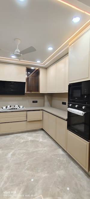 Kitchen in 3 BHK Builder Floor at Greater Kailash I – for Sale