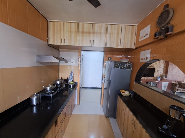 Kitchen, courtyard-by-narang-realty-and-the-wadhwa-group 2 Bedroom 835 Sq.Ft. Apartment In Pokhran Road No Two Thane 9674288