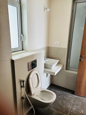 Bathroom in 2 BHK Apartment at Courtyard by Narang Realty and The Wadhwa Group, Pokhran Road No Two – for Rent