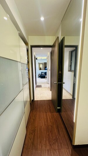 Building Lobby in 2 BHK Apartment at Piramal Vaikunth, Balkum Pada – for Rent