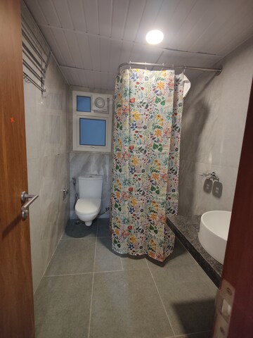 Bathroom in 3 BHK Apartment at Prestige Beverly Hills, Kokapet – for Rent