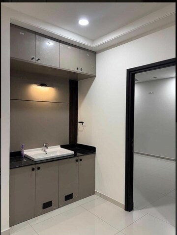 Kitchen in 2 BHK Apartment at Rajapushpa Provincia, Narsingi – for Rent