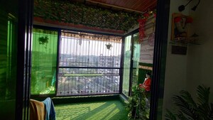 Bedroom in 2 BHK Apartment at Ochna Pride Park CHS Ltd, Ghodbunder Road – for Rent