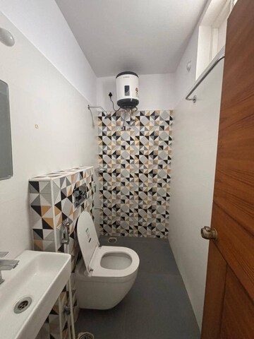 Bathroom in 3 BHK Apartment at Kondapur – for Rent