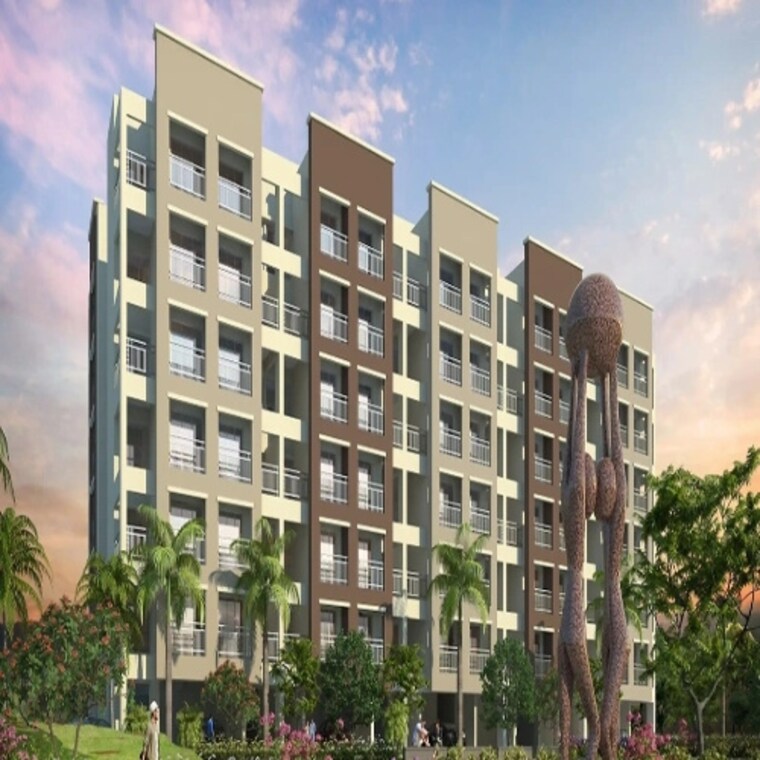 Exterior View, shree-township 1 RK 380 Sq.Ft. Apartment In Boisar Palghar 9674401
