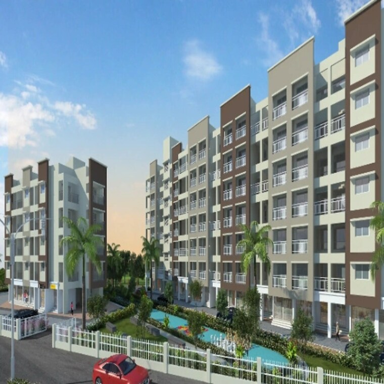 Exterior View, shree-township 1 RK 380 Sq.Ft. Apartment In Boisar Palghar 9674401