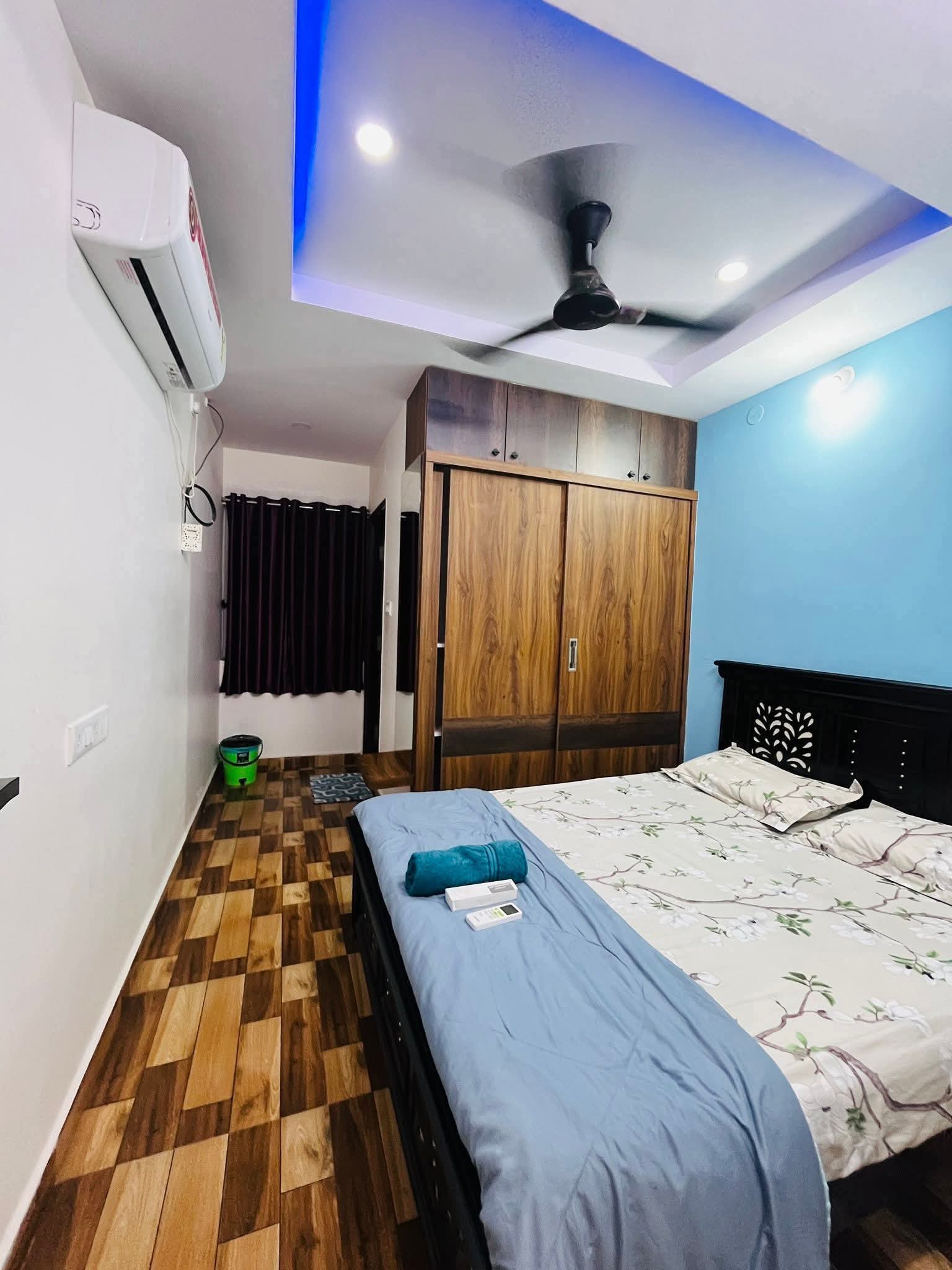 1 BHK + Pooja Room Apartment For Rent in Raghavendra Colony 