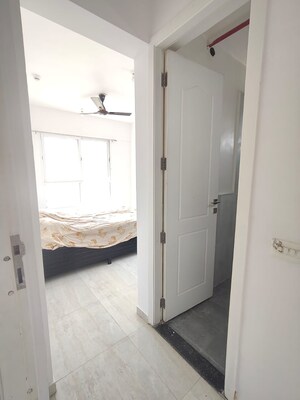 Bathroom in 3 BHK Apartment at Mittal High Mont, Hinjewadi – for Rent