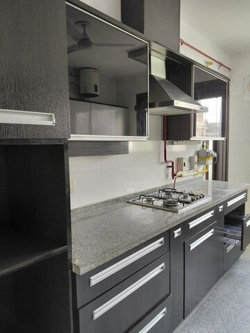 Kitchen in 3 BHK Builder Floor at Boutique Residential Apartments C-253, Defence Colony – for Rent