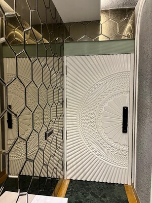 Bathroom in 4 BHK Apartment at Oberoi Springs, Andheri West – for Rent