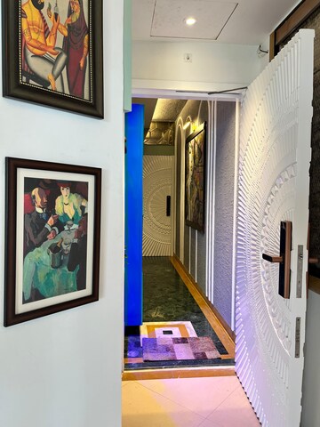 Building Lobby in 4 BHK Apartment at Transcon Flora Heights, Andheri West – for Rent