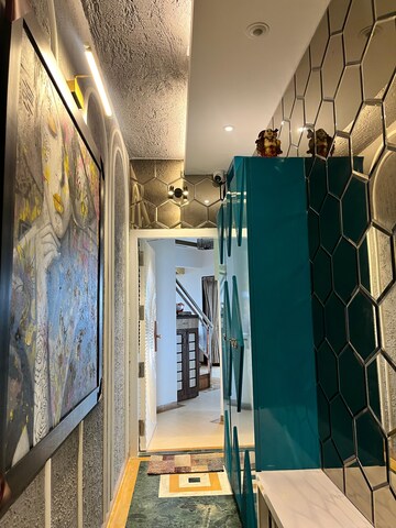 Balcony in 4 BHK Apartment at Transcon Flora Heights, Andheri West – for Rent