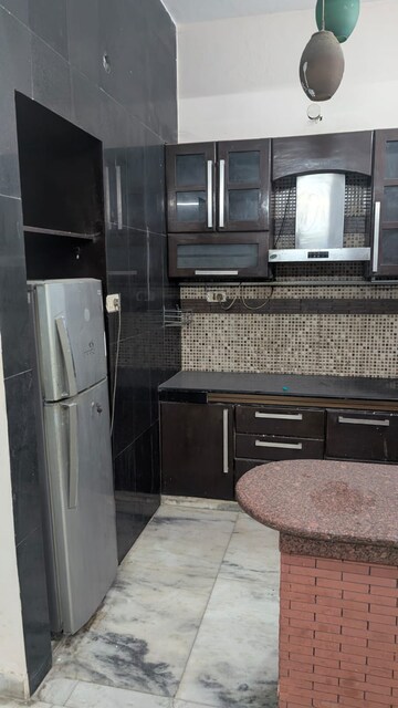 Kitchen in 1 BHK Builder Floor at RWA Residential Society, Sector 40 – for Rent