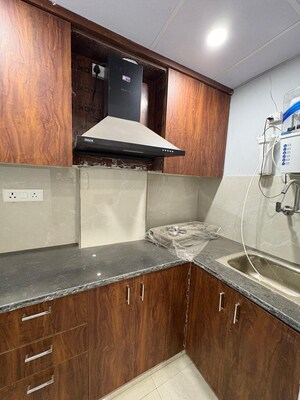 Kitchen in 1 RK Builder Floor at RWA Residential Society, Sector 40 – for Rent