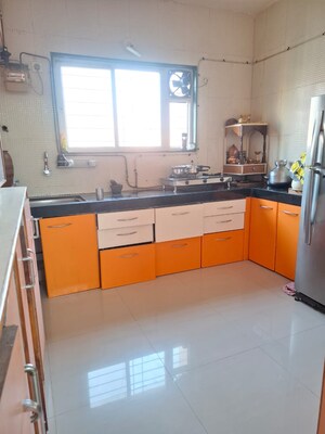Kitchen in 2 BHK Apartment at Borate Jijai Nagari, Kothrud – for Rent