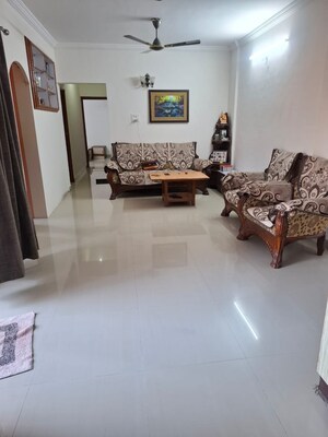 Living Room in 2 BHK Apartment at Borate Jijai Nagari, Kothrud – for Rent