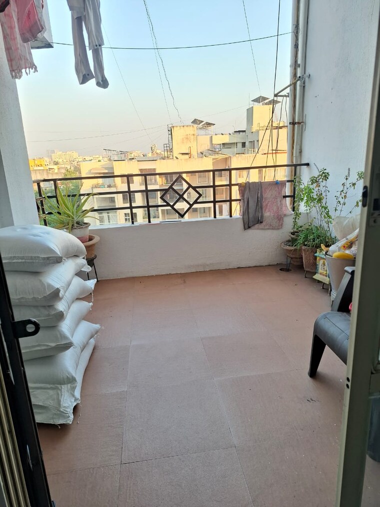 Balcony, borate-jijai-nagari 2 Bedroom 750 Sq.Ft. Apartment In Kothrud Pune 9674529