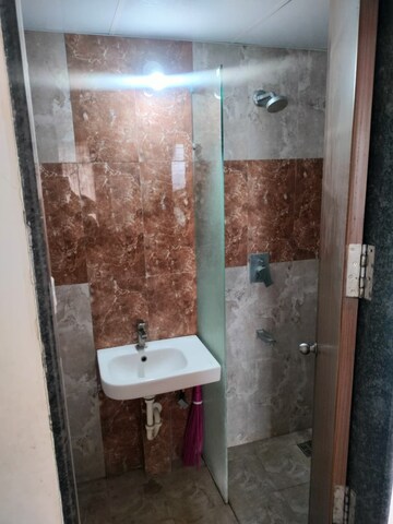Bathroom in 1 BHK Builder Floor at Welworth Tinseltown, Bavdhan – for Rent
