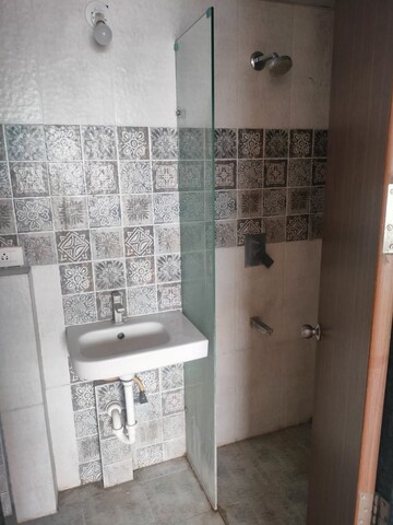 Bathroom in 1 BHK Builder Floor at Welworth Tinseltown, Bavdhan – for Rent