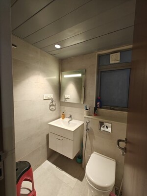 Bathroom in 2.5 BHK Apartment at Kasturi Eon Homes, Hinjewadi – for Rent