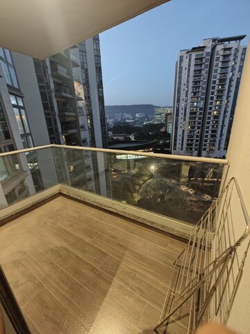 Balcony in 2.5 BHK Apartment at Kasturi Eon Homes, Hinjewadi – for Rent