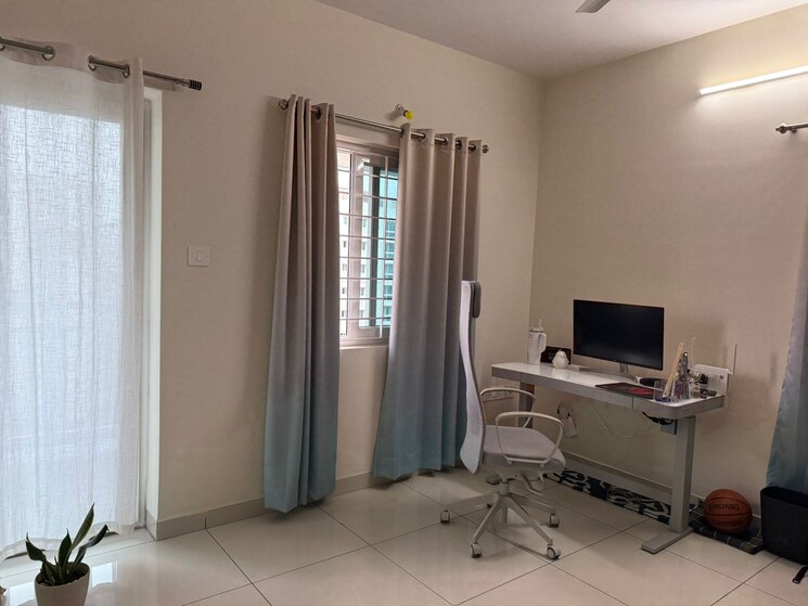 Living Room, aparna-cyber-life 3 Bedroom 1965 Sq.Ft. Apartment In Nallagandla Hyderabad 9674604