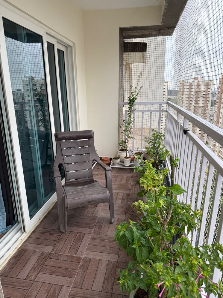 Balcony, aparna-cyber-life 3 Bedroom 1965 Sq.Ft. Apartment In Nallagandla Hyderabad 9674604