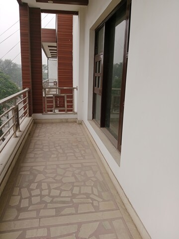 Balcony in 2 BHK Builder Floor at Ansals Sushant City – for Rent