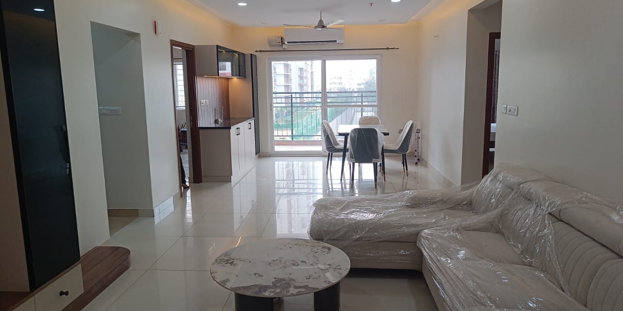 3 BHK + Pooja Room Apartment For Rent in Prestige Tranquil