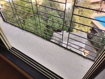 Balcony in 3 BHK Apartment at Jangid Galaxy, Ghodbunder Road – for Rent