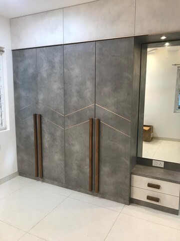 Bathroom in 3 BHK Apartment at Aparna Sarovar Zenith, Nallagandla – for Rent