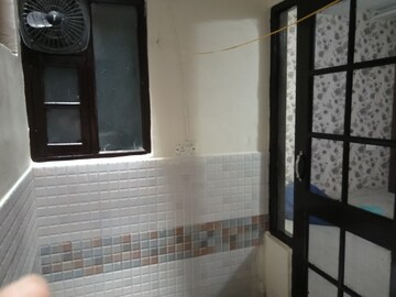 Bathroom in 3 BHK Builder Floor at Dhakoli – for Rent