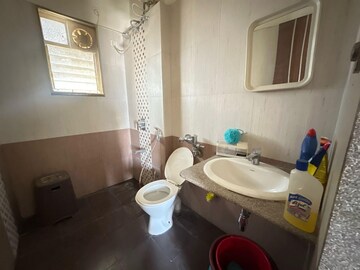 Bathroom in 2 BHK Apartment at Gera Park View, Kharadi – for Rent