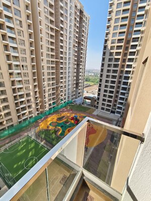 Balcony in 2 BHK Apartment at Vilas Javdekar Yashwin Enchante, Kharadi – for Rent