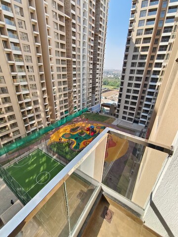 Balcony in 2 BHK Apartment at Vilas Javdekar Yashwin Enchante, Kharadi – for Rent